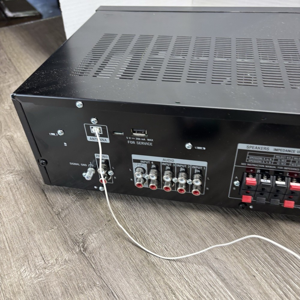 Sony STR-DH190 Stereo Receiver 2 channel Phono Inputs Bluetooth, Remote Bundle