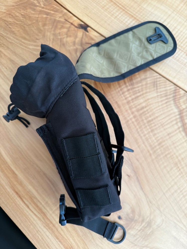 Hazard 4 Flip Pouch Bottle/Utility Pouch Molle Case Black