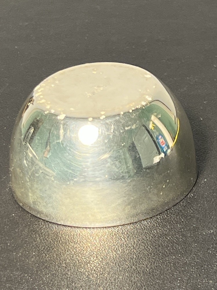 F.B. Rogers 1960s Silver Plate Revere-Style Nut Candy Salt Bowl, 3x1.75”