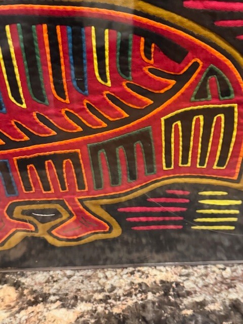 Kuna Mola Handcrafted textile Panama