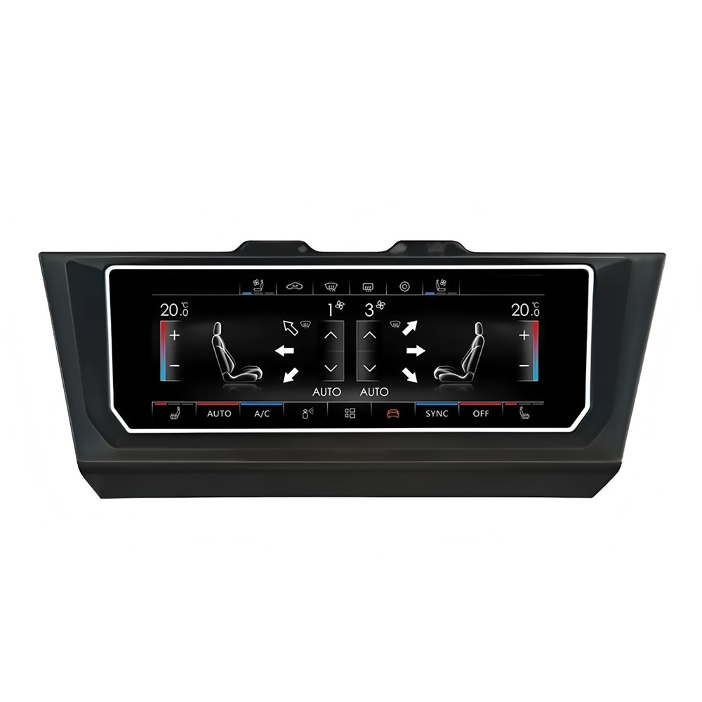 6.9'' LCD Digital AC Heater Temperature Climate Control Panel For VW Golf 7 GTI