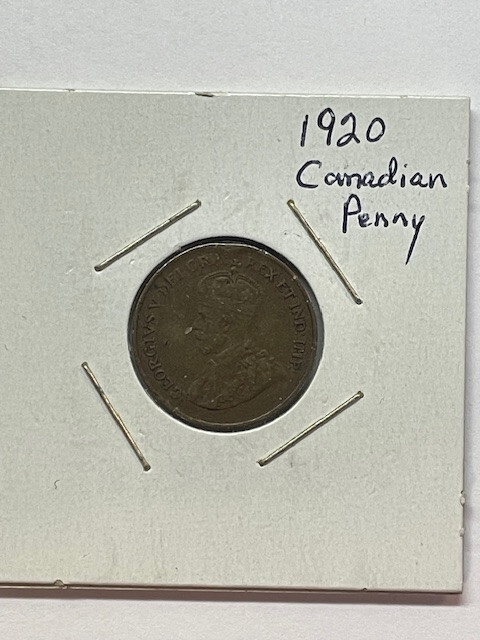 1920 Canadian Penny