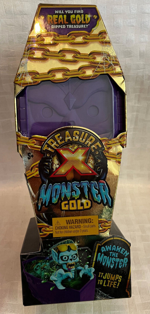 Real Gold Dipped Treasure X Monster Gold Awaken the Monster