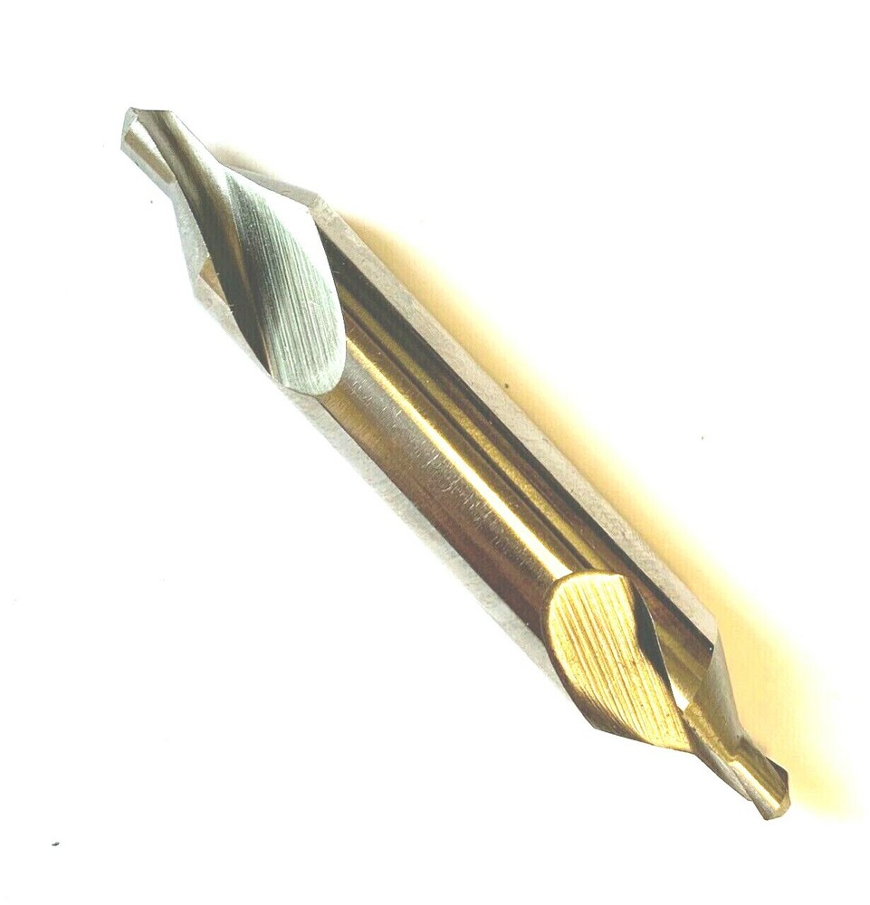 #6 60 DEG CENTER DRILL (COMBINED DRILL & COUNTERSINK) 3 PIECES