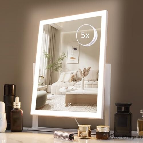 HIEEY Lighted Makeup Mirror