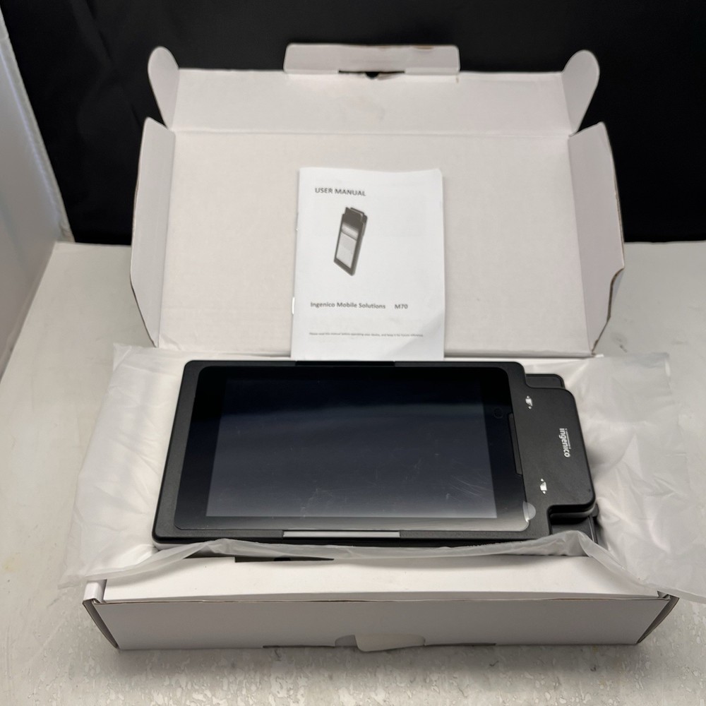 Brand New Ingenico Moby M70 7" Android Tablet POS Payment Terminal B3