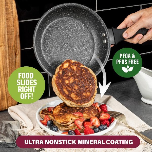 Granitestone Pro Premier Hard Anodized Cookware Set 10 Pc Nonstick Pots/Pans Set