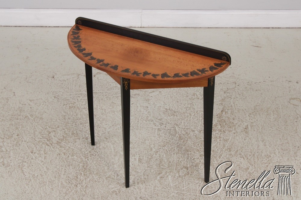 L72232: HITCHCOCK Early American Stenciled Console Table