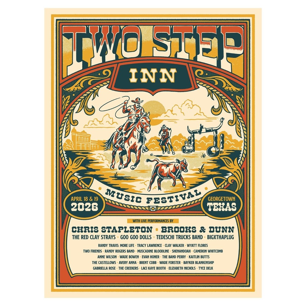 2026 Two Step Inn Commemorative Poster