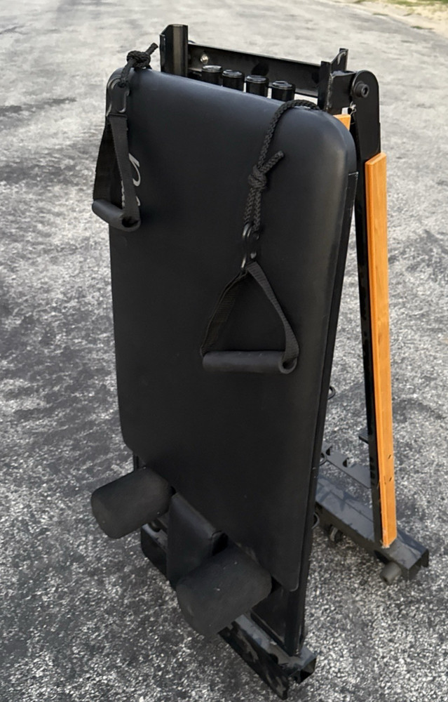 AeroPilates Performer Foldable Wheels Ab Exercise Workout Machine