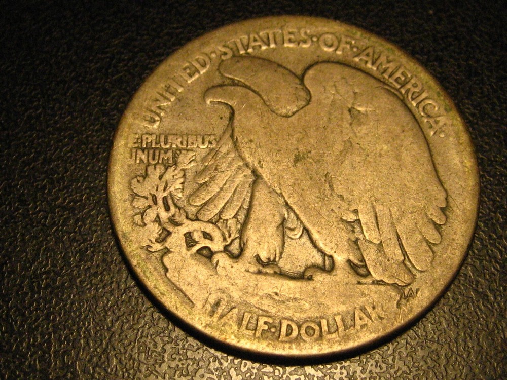 1916-S 90% Silver Walking Liberty Half Dollar