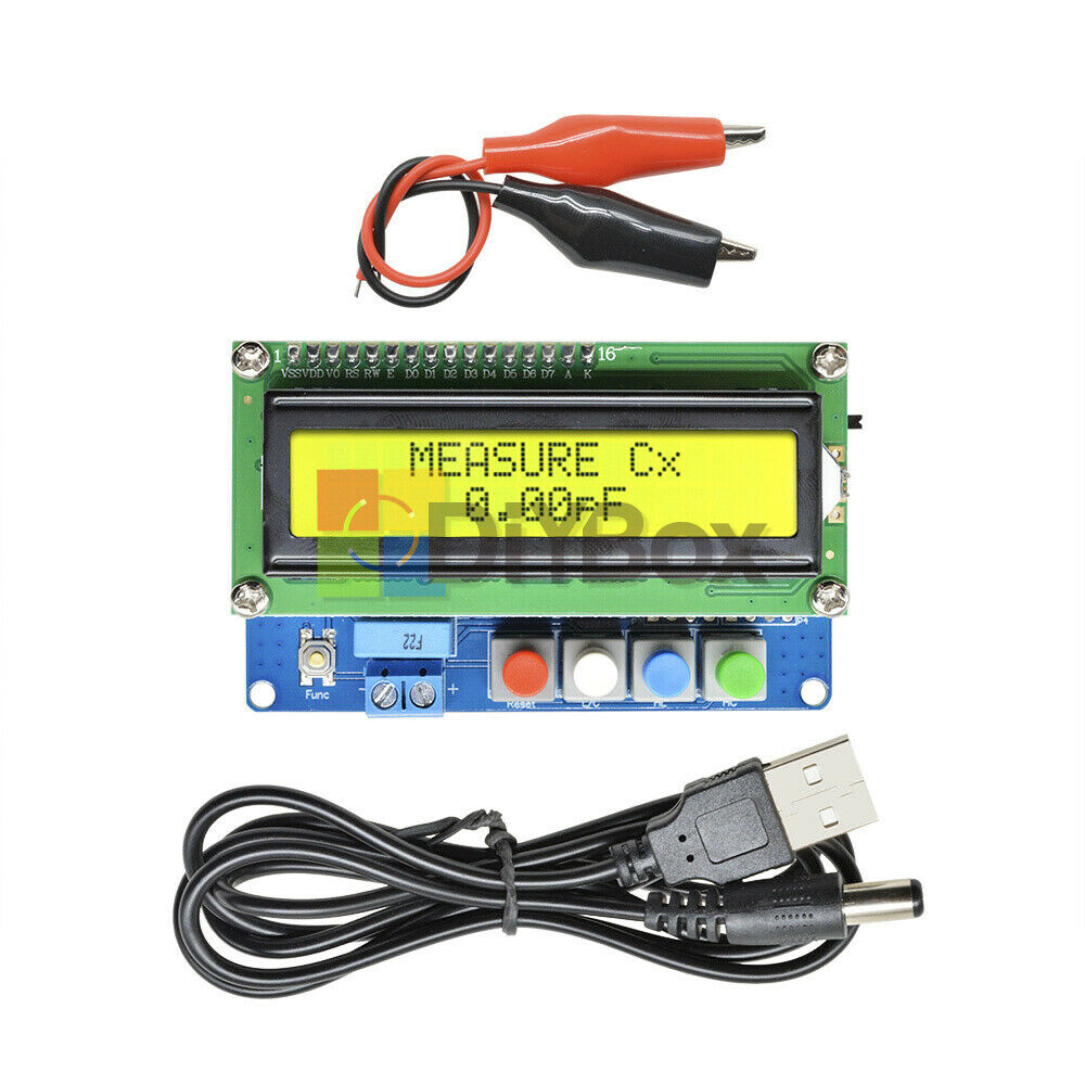 LC100-A Digital LCD High Precision Inductance Capacitance L/C Meter Tester