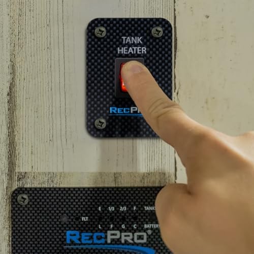 RV Toggle Switch | RV Tank System Control Panel Switch | Gang Kit 1 Toggle
