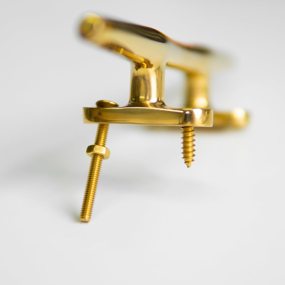 4" Boat Dock Cleats Stainless Steel Marine & Cabinet Handle – Heavy Duty 316 ...