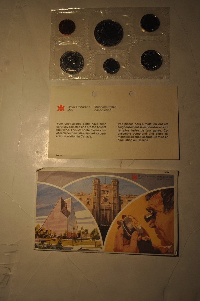 1982 Royal Canadian Mint Set