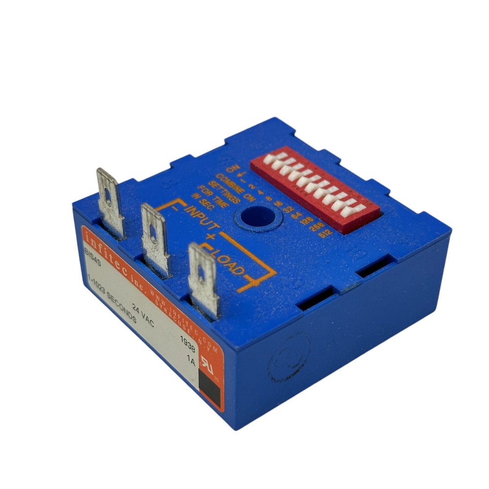 Infitec Timing Controls TMS41W Delay-on-make Timer BIS4S Binary Digital