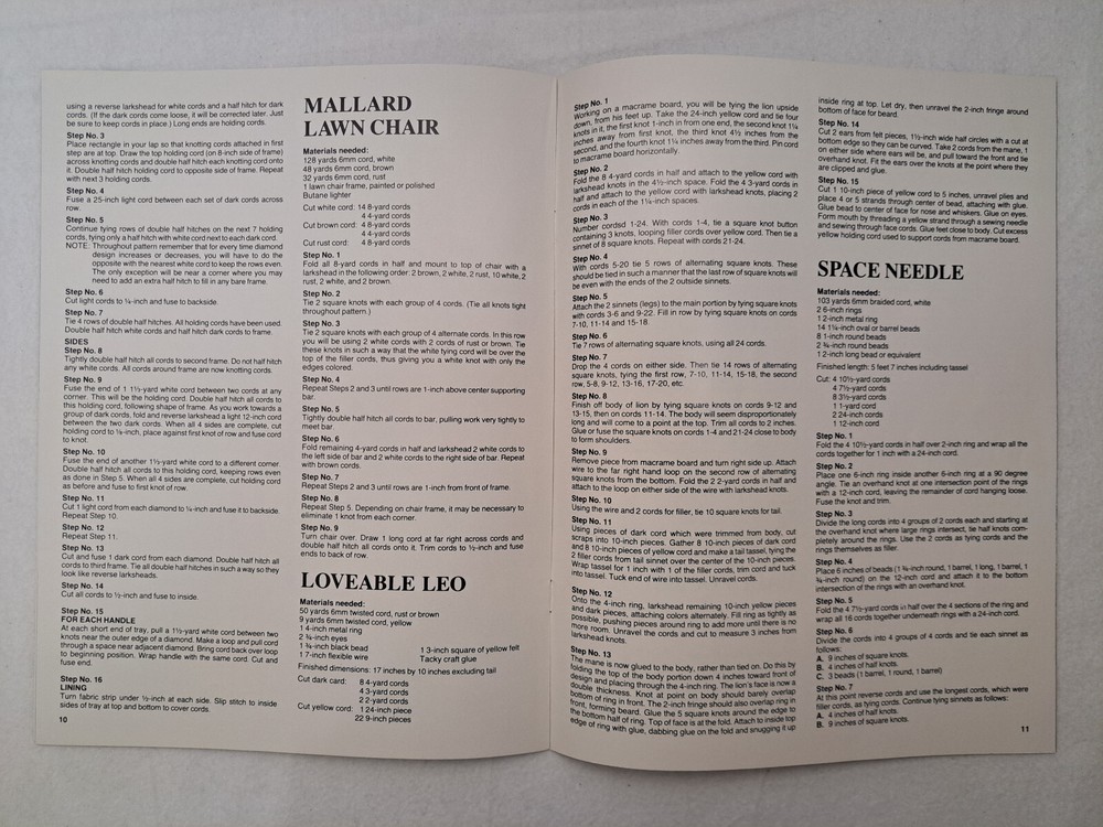 Leisure Time Publishing - Modern Macrame (1985) #MM1191
