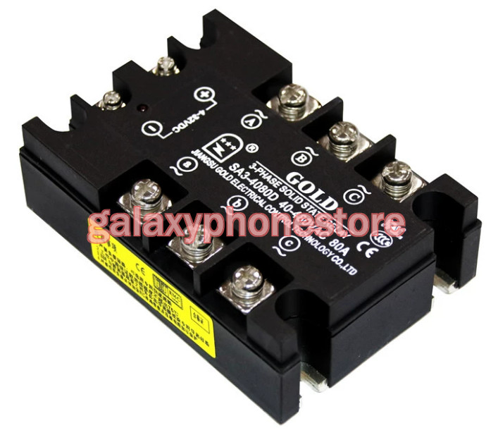 1PC Fit For GOLD Three phase AC Solid-state relay SA3-4025D 25A