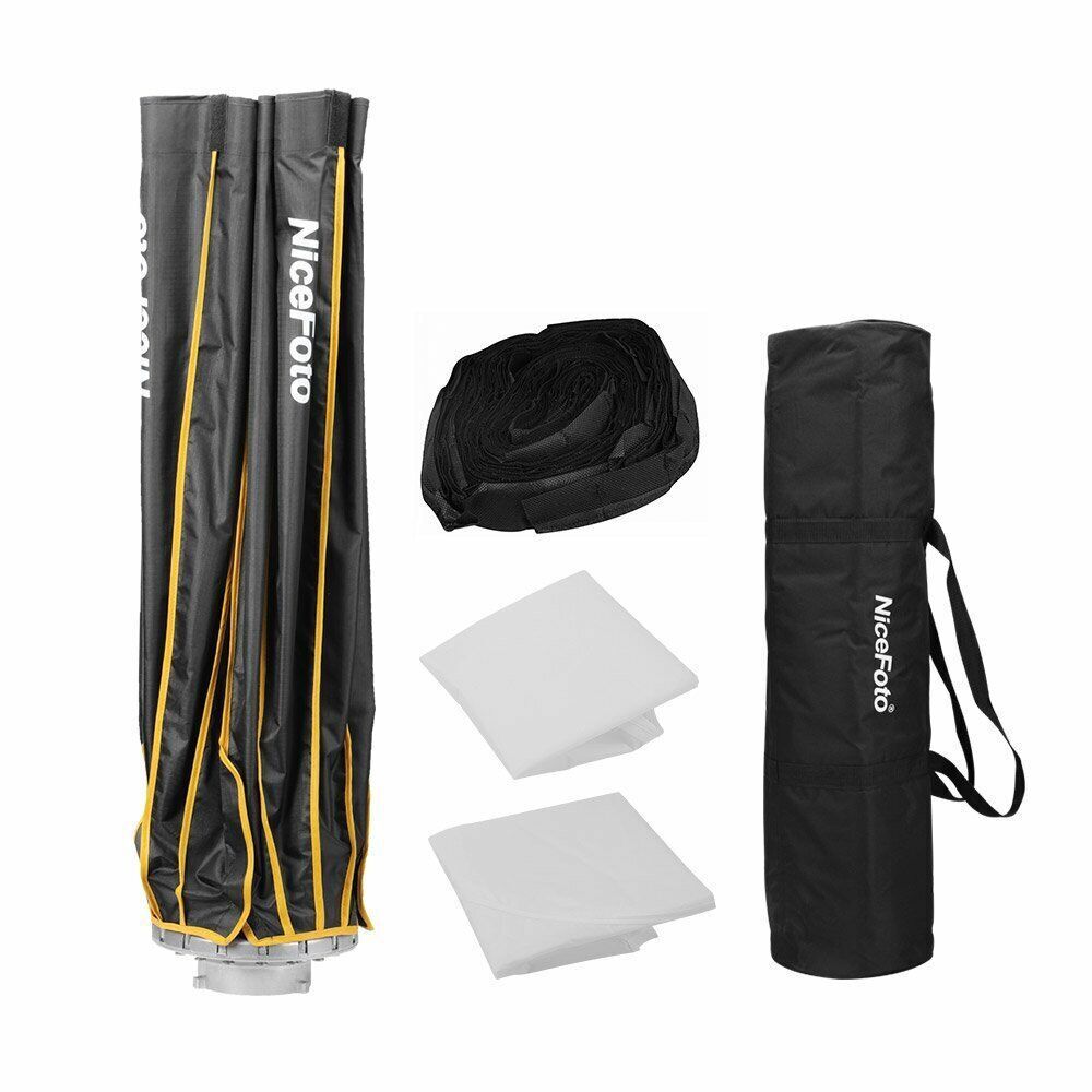 NiceFoto 90cm 35" Studio Flash LED Softbox for Portrait Wedding