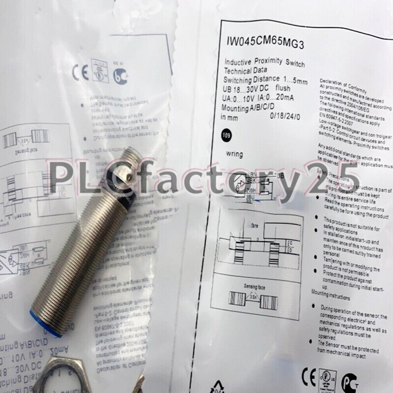 1PCS NEW Replacement For WENGLOR IW045CM65MG3 Proximity Switch Sensor
