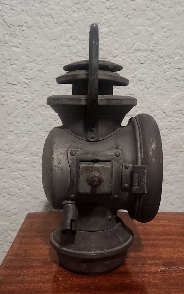 Antique Driving Lamp Lantern - Knickerbocker Brass Goods