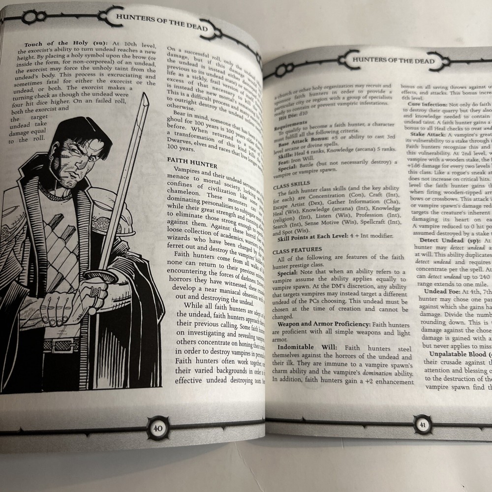 Dungeons and Dragons Undead Sourcebook d20 System RPG