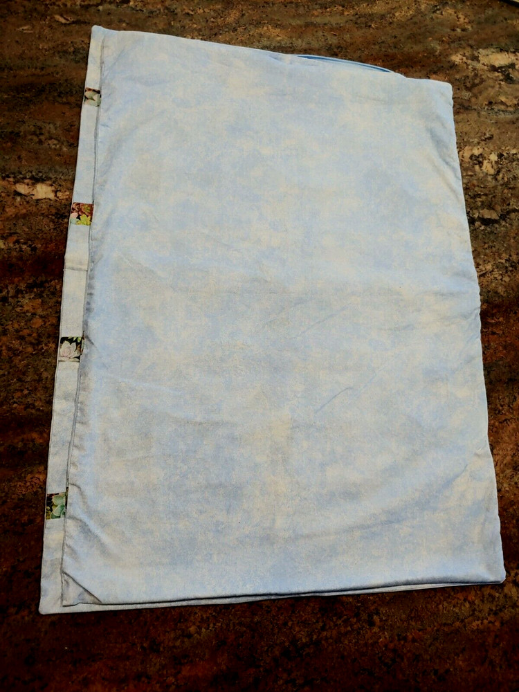2 Machine Stitched STD Windmill Handmade Pillowcases Zip 25x18