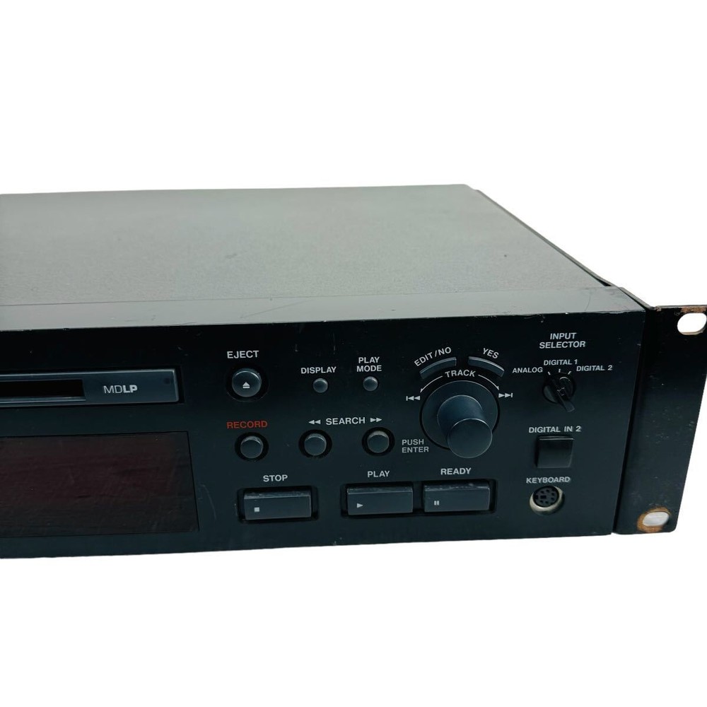Tascam MD-350 Mini Disc Player/Recorder MD Deck from Japan Tested