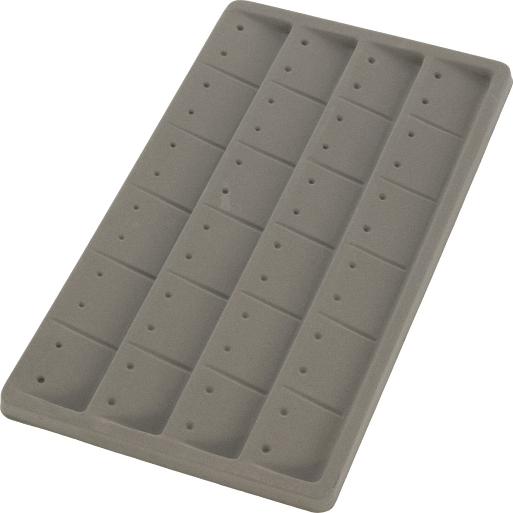 5 Gray 24 Earring Display Tray Inserts
