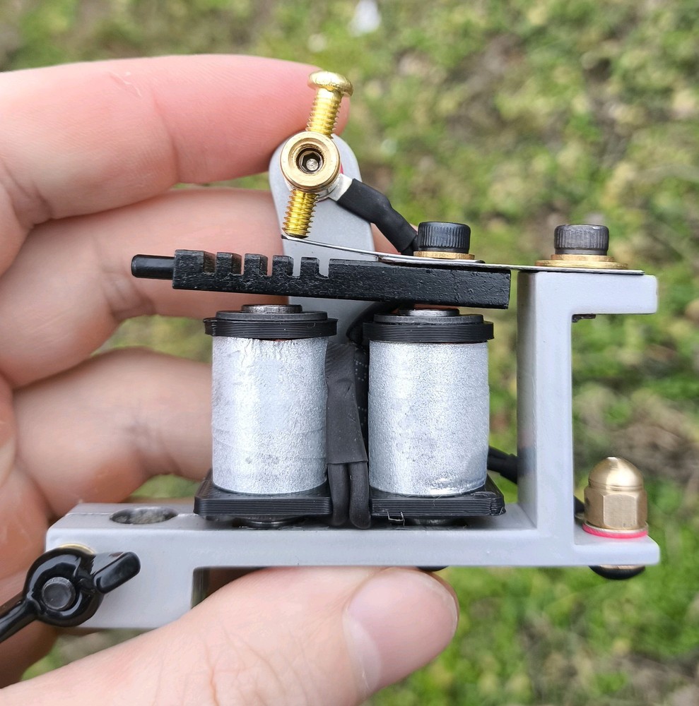 Handmade Reliable Tattoo Machine Double Coil Fast Delicate Liner Big An Medium