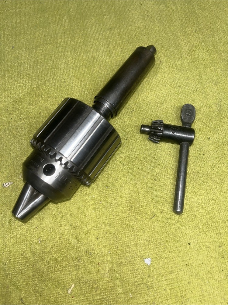 JACOBS No. 3 DRILL CHUCK Capacity 0-17/32” W/ KEY