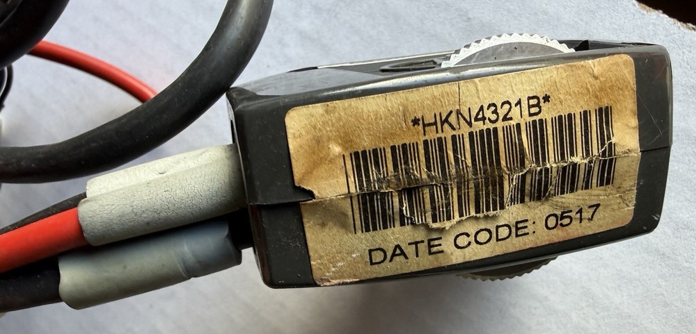 Motorola HKN4321B Control Head Remote Cable