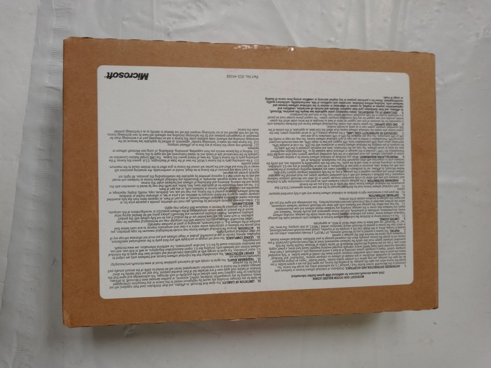 Boxed Microsoft Windows XP Professional w/SP2c Operating System (E85-05103) 3pak
