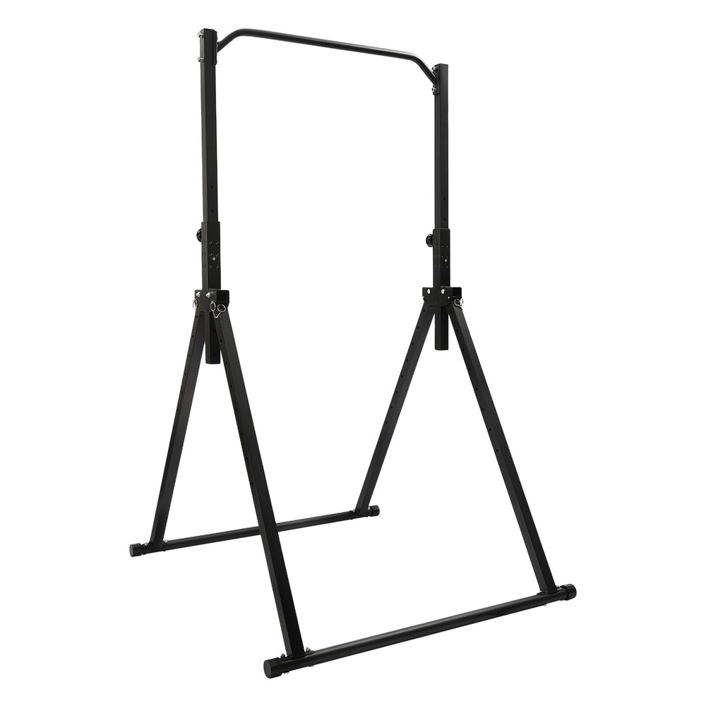 Pull Up Bar Power Tower Dip Station for Home Gym Workout Adjustable Heavy Duty