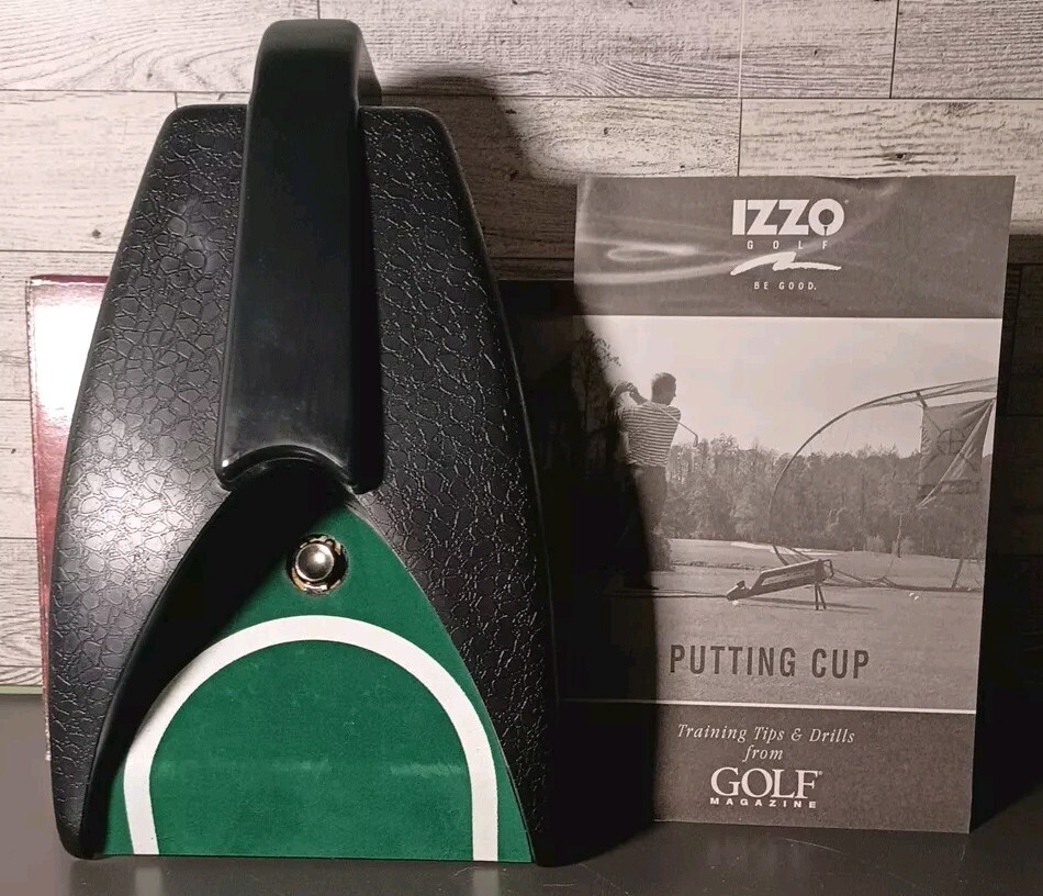 Izzo Golf Automatic Ball Return Putting Cup Office Golfer Gift Tool Putter