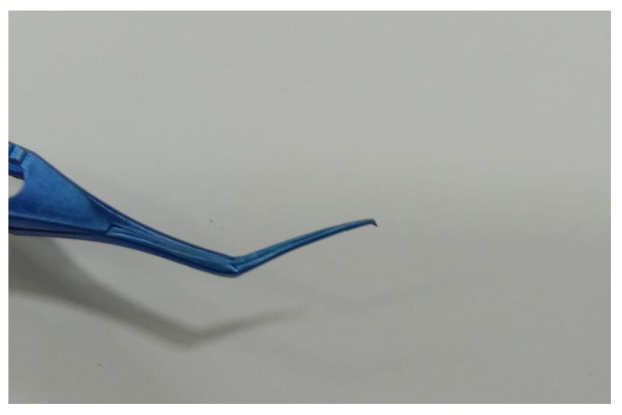 Titanium Haldipurkar Capsulorhexis Forceps