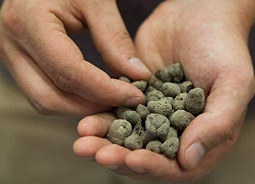 Geolite GMGC45L Clay Pebbles Growing Media, Grey, 45 Liter Bag