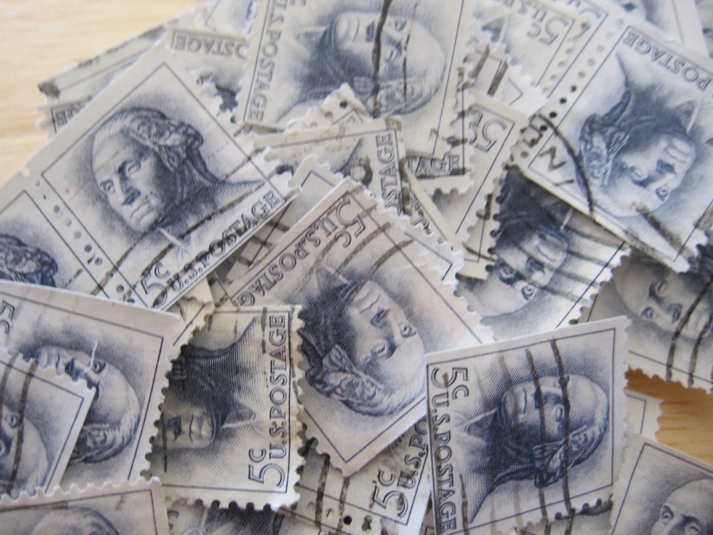 145 used washington 5 cent collection