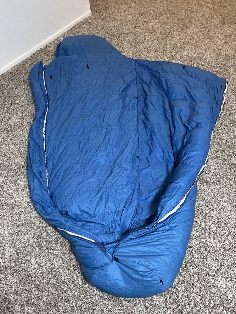 Vintage Holubar Blue Down Mummy Sleeping Bag
