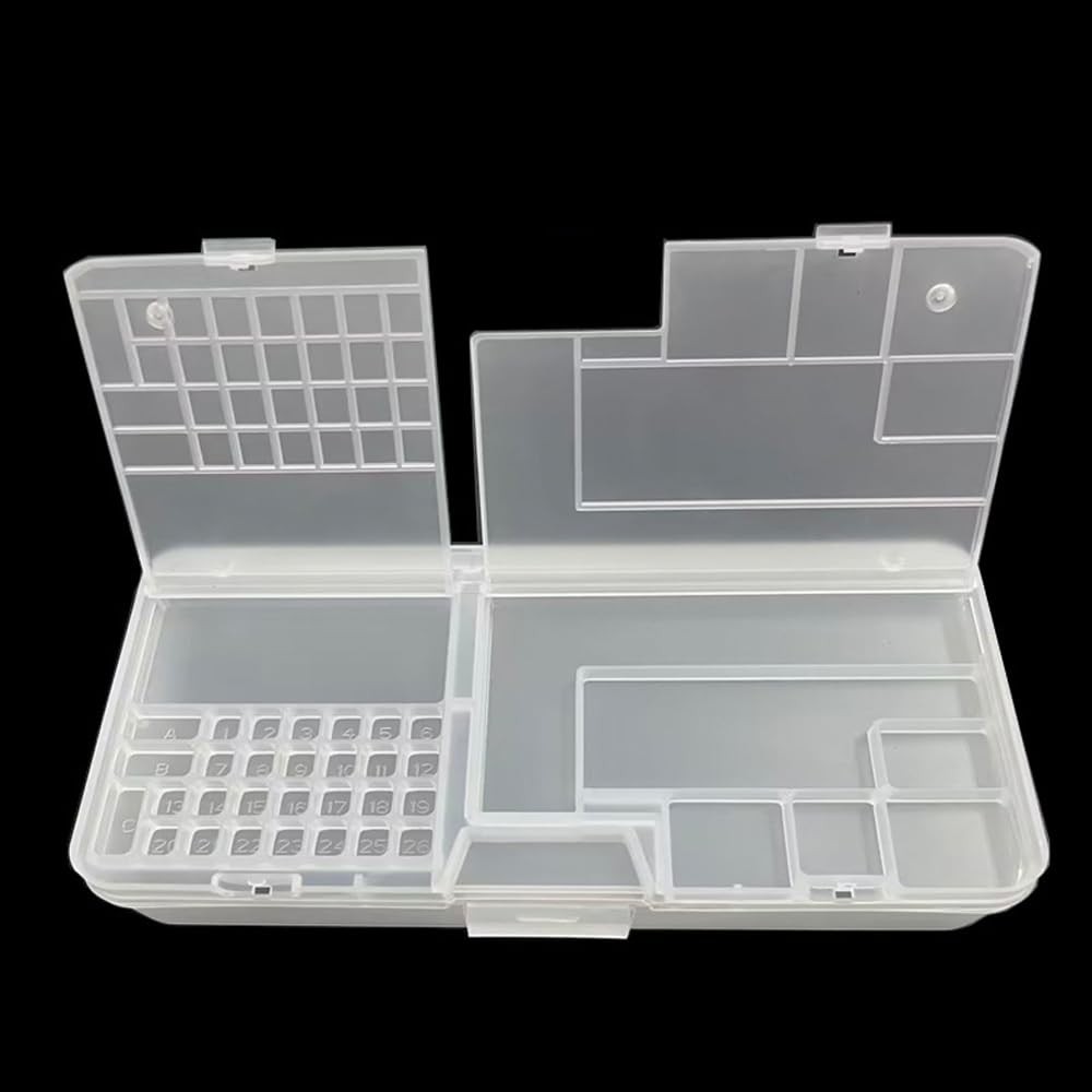 2 Pack Phone Repair Module Organizer Precision Component Storage Case Contain...