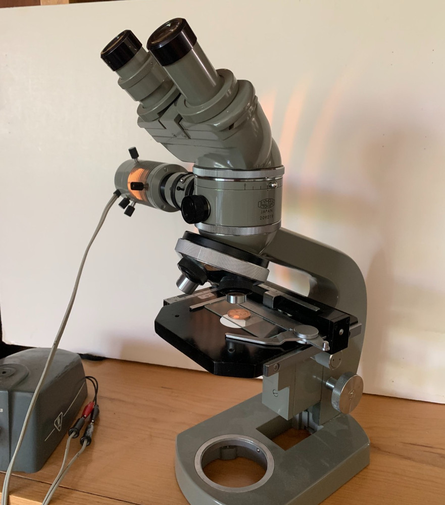 Olympus MF metallurgical microscope