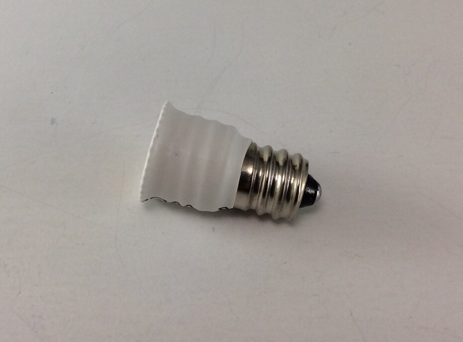 10pcs E12 to E14 Base Edison Light Bulb Lamp Adapter Converter Screw on Sockets