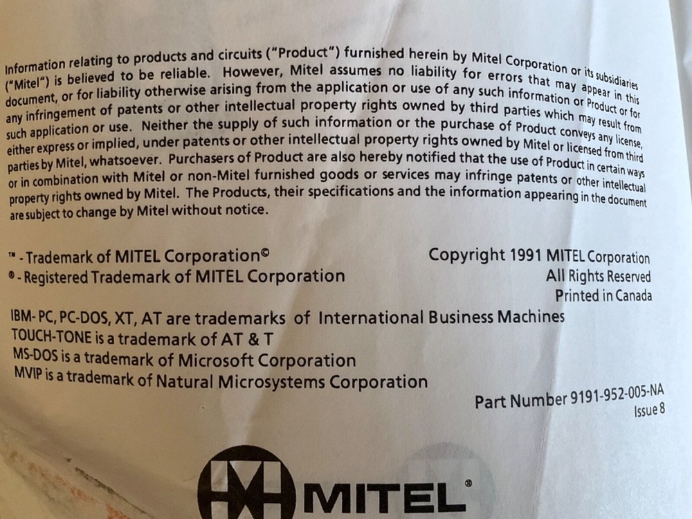 Mitel Digital Communications + National Integrated Circuits: 2 Data Handbooks