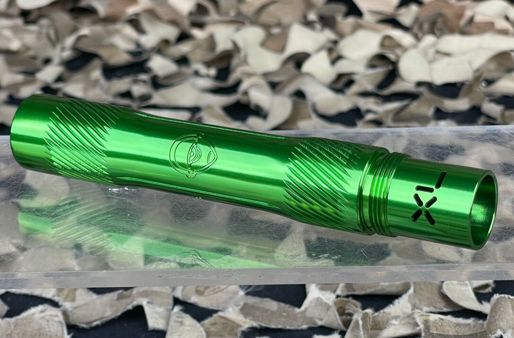 NEW DLX Freak XL V2 Barrel Back - Autococker Threaded - Gloss Green