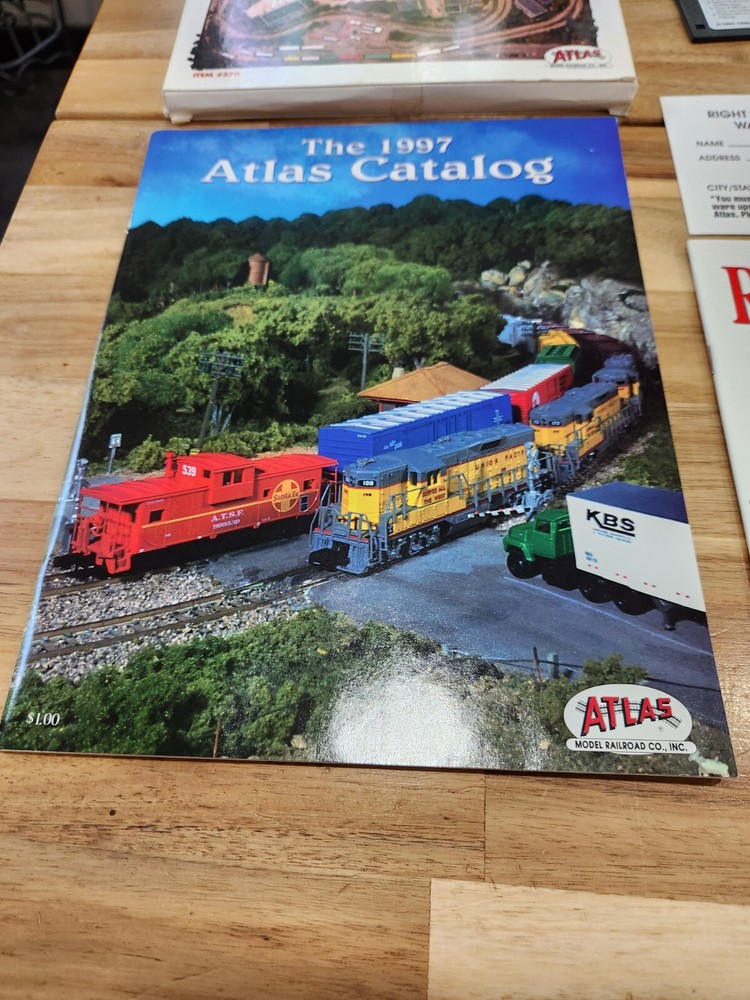 Atlas Right Track Modern Railroad Layout Design Software, PC, 3.5" Disc