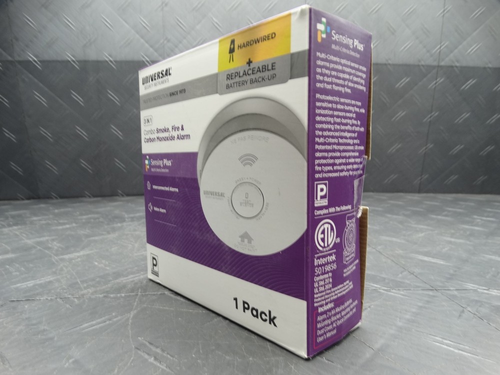 Universal Security Instruments Hardwired Smoke & Carbon Monoxide Detector
