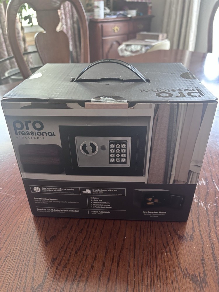 Pro Fessional Electronic 2 In 1 Security Safe