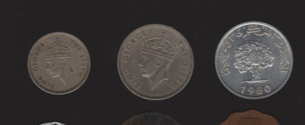 Small Collection – 9× World Coins Bulk Lot
