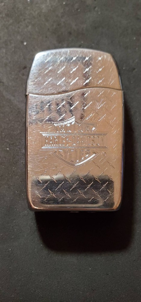 Harley Davidson Zippo Blu Butane Lighter *New