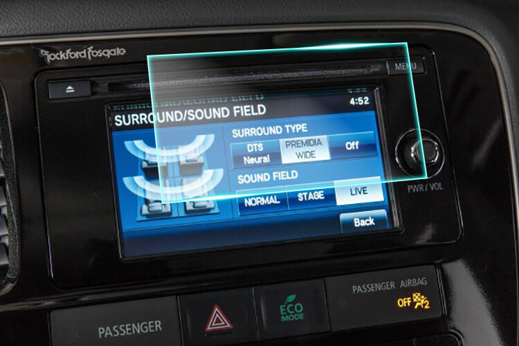 Crystal Clear Screen Protector for 2014 Mitsubishi Outlander Vehicle Navigation